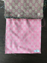 Load image into Gallery viewer, Designer Pink Gucci Greek Letters