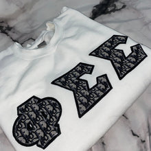 Load image into Gallery viewer, PREORDER Designer Green Dior Greek Letters