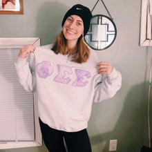 Load image into Gallery viewer, Custom Greek Letter Quarter Zip