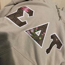 Load image into Gallery viewer, Designer Gucci Floral Greek Letters