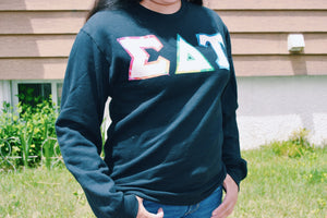 Custom Greek Letter Crewneck