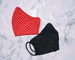 Polka Dot Face Mask