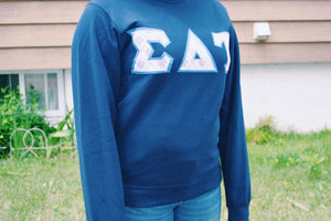 Custom Greek Letter Crewneck