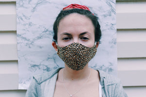 Animal Print Face Mask