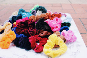 Velvet Scrunchies