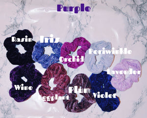 Velvet Scrunchies